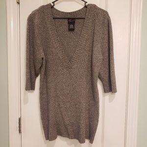 Grey Torrid v-neck sweater